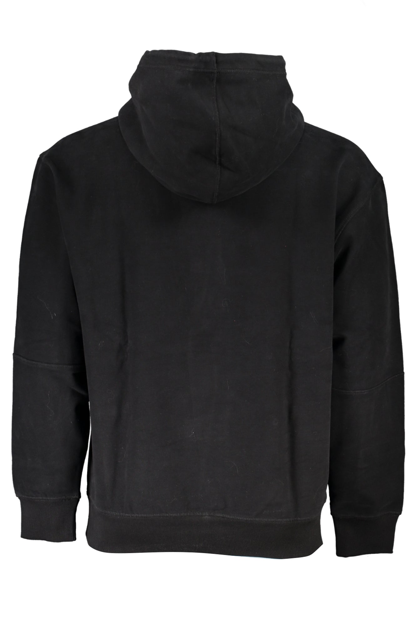 HUGO BOSS MEN'S BLACK ZIPLESS SWEATSHIRT
